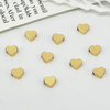 Fiasrel 30pcs Permanet Big Heart Charms DIY Jewelry Making Love Pendant Beads