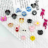 Fiasrel DIY Accessory Kitty Loose Focal Beads Cartoon Animal Shape Beads