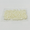 Fiasrel 4/6/8/10/12/14/16/18/20mm Plastic White Pearl Beads DIY Wholesale Jewelry Making Loose Beads