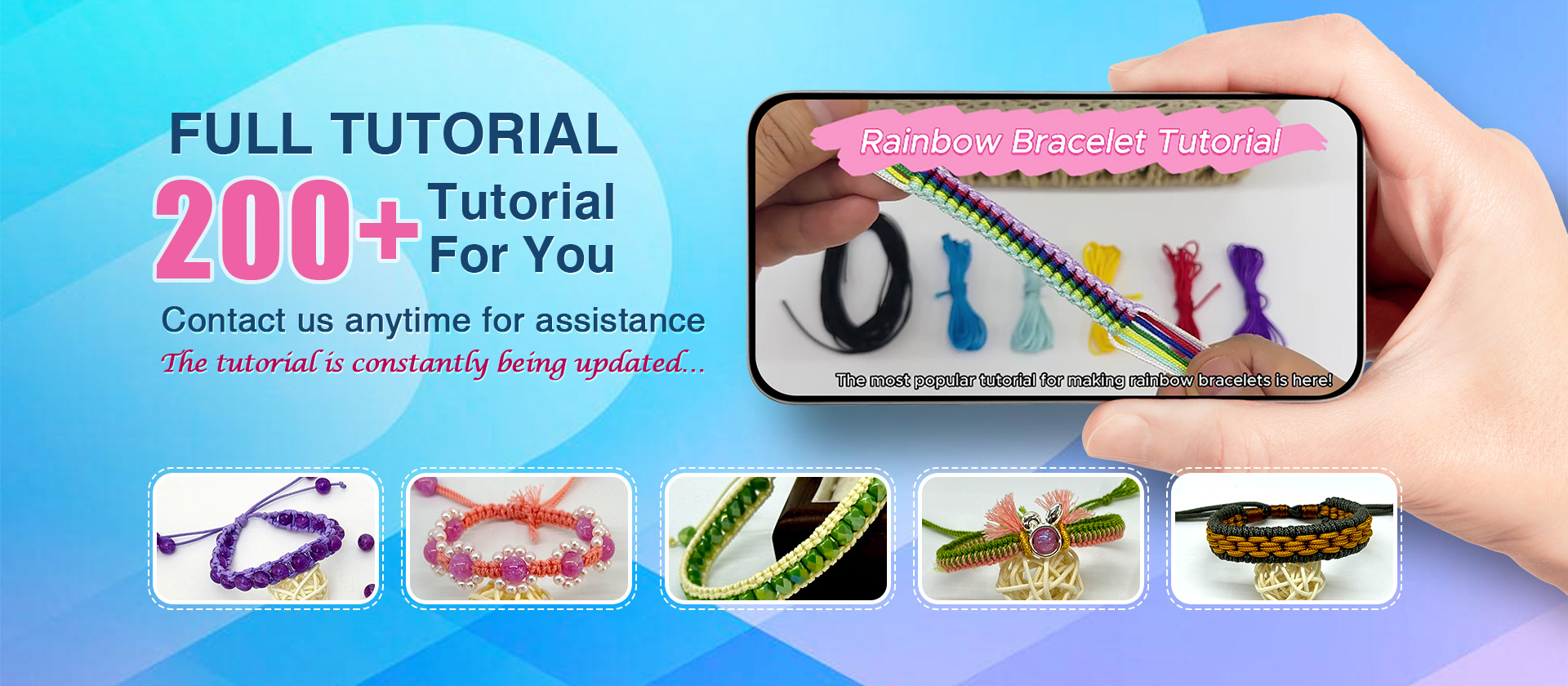 Fiasrel bracelet kit tutorial