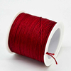 Fiasrel 52pcs 72 0.8mm Jade Rope Cord Nylon Thread for DIY Jewelry Making Woven Bracelet Necklace