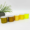 Fiasreel 5pcs1.5mm 25Yards/roll Colorful Satin Nylon Thread Chinese Knot Cord Black Rattail Satin Macrame Rope for Jewelry Making Bracelet Braided Line Accessories