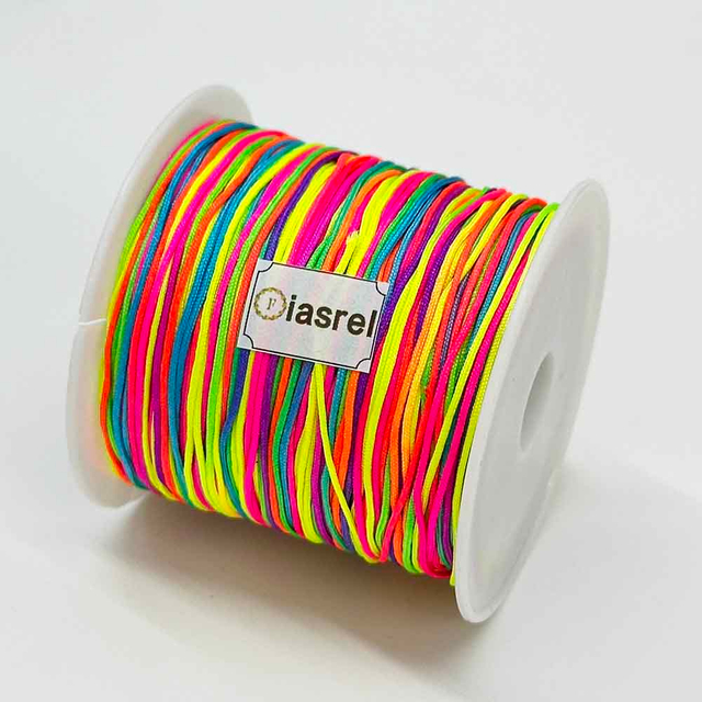 Fiasrel No.73 0.6mm 45 Yards DIY Hand-Woven Beaded Jewelry Accessory Pendant String Jade Thread Wholesaler