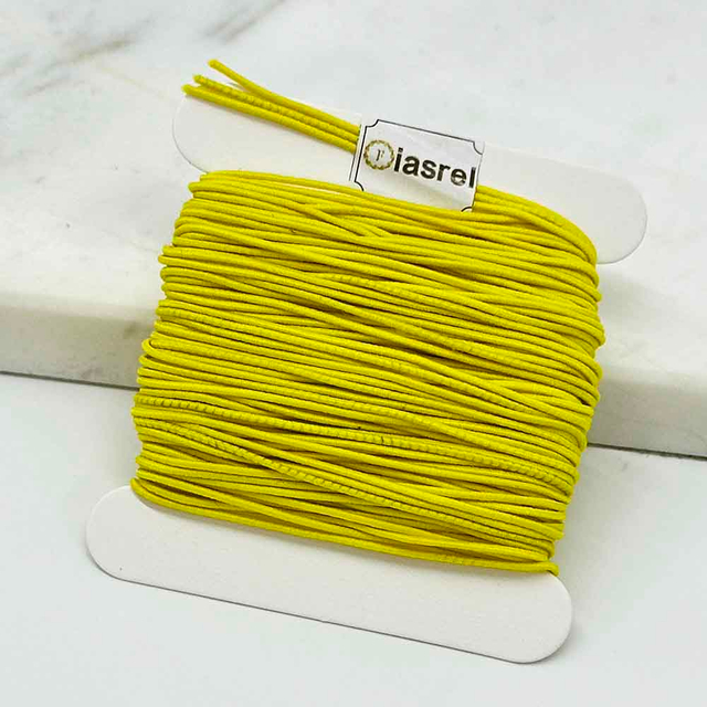 Fiasrel 1Set 21rolls Mixed Color 1mm Elastic Core String Elastic Beading Thread for Stretch Bracelet Necklaces, Jewelry Making