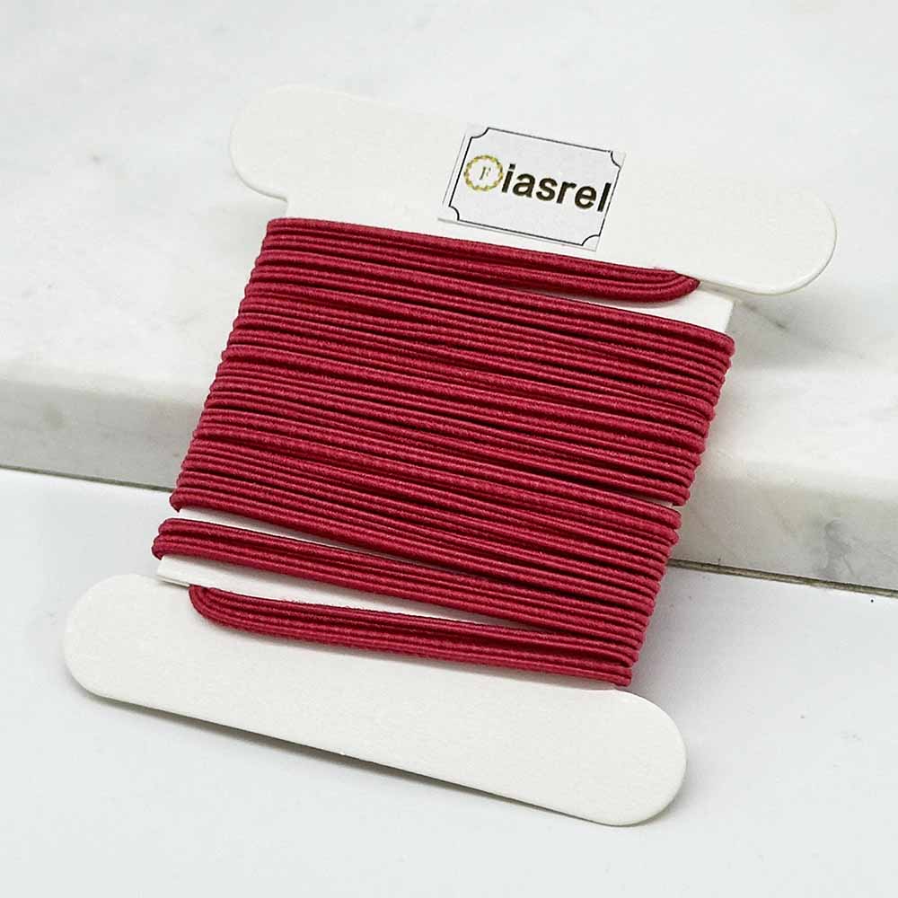 Fiasrel 10pcs 2mm 1Yard Candy Color Hair Holders High Elastic Rubber Bands Braided Rubber Latex Round Cord Elastic String Rope