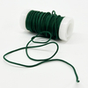 Fiasrel 1.0mm 1.5mm Nylon Thread Cord Handwoven Rope Soft Satin Rattail Silk Macrame Chinese Knot String for DIY Beading Jewelry Making Craft Supplies