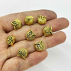 Fiasrel 10/20/50pcs Vintage Owl Charms Owl Spacer Beads for Jewelry Making Necklaces Bracelets DIY Craft Ornament