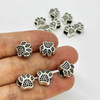 Fiasrel 20/50pcs Animal Dog Paw Charms Cat Paw Print Beads with Large Holes for DIY Jewelry Crafts Bracelets Necklaces Accessories Supplies