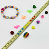 Fiasrel Flat Clay Beads Bracelet Making Kit with Pendant Elastic Strings Letter Beads and Tools for DIY Jewelry Bracelets Necklace Ornaments Craft Making 