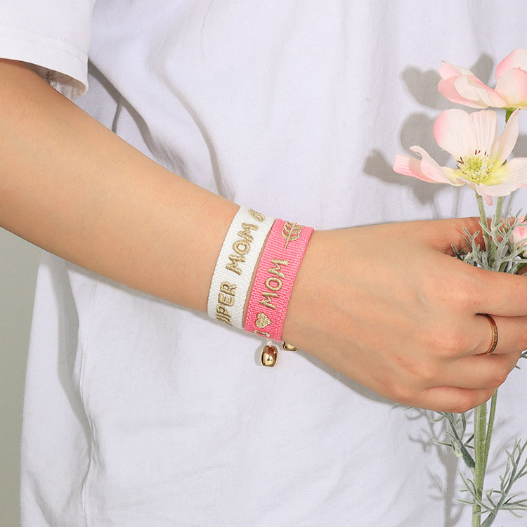 Fiasrel Fashion Bracelet Jewelry Embroidery Tassel Women Bracelet Mothers Day for Gift