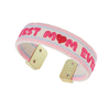 Fiasrel Personalized Handmade Woven Friendship Bracelet with Words MAMA