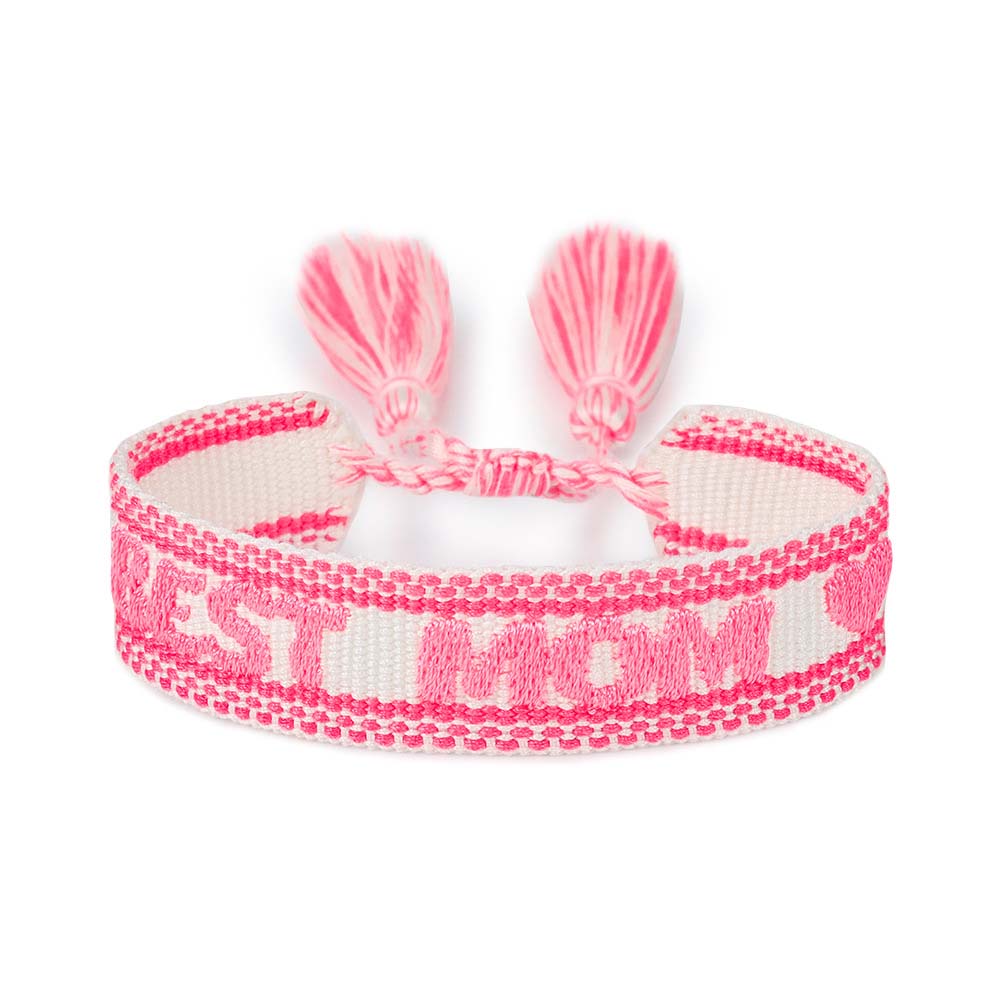 Fiasrel Fashion Bracelet Jewelry Embroidery Tassel Women Bracelet Mothers Day for Gift