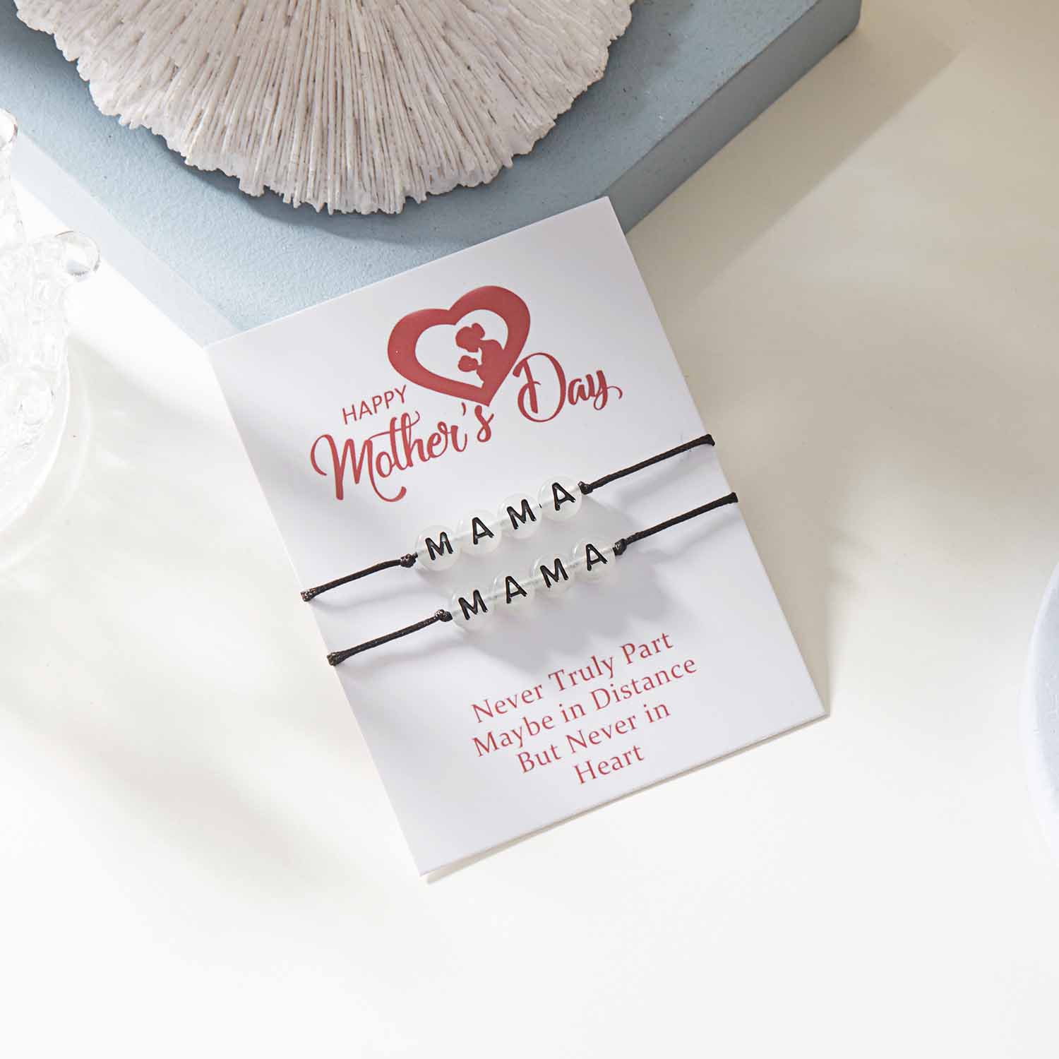 Fiasrel Rope Beaded Adjustable Bracelets Woven Wristbands Bracelets