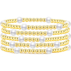 Fiasrel New Personalized Name Bead Bracelet Mama Bracelet Gift for Her