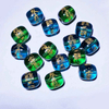Fiasrel 2025 "Sui Sui Zhu" Engraved Beads | Year of the Snake Accessories | Loose Carved Beads for DIY Bracelets | "Yearly Blessings" Charms
