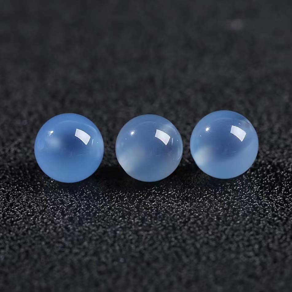 Wholesale Ice-Clear Candy Agate Beads - Assorted Color Round Loose Beads for DIY Jewelry Making