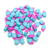 Fiasrel 1000pcs 10mm Fruit soft clay beads - strawberries