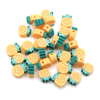 Fiasrel 1000pcs 10mm Fruit soft clay beads - pineapple