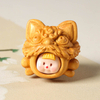 Fiasrel Cute cartoon mangosteen and pomelo ornaments