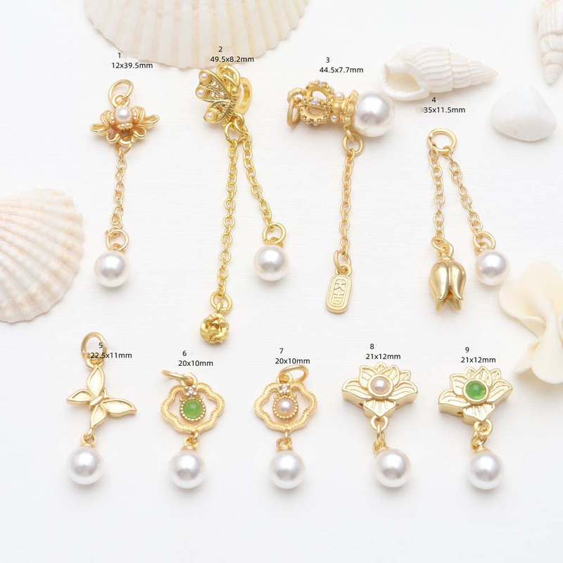 Fiasrel DIY Pearl pendant Drop Pendant