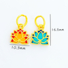 Fiasrel Swallowtail lotus Drop Pendant