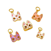 Fiasrel Little fox spirit mask Drop Pendant