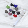 Fiasrel 4pcs Loving soft clay DIY Shamballa Beads