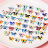 Fiasrel diy hand-painted butterfly ceramic beads