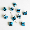 Fiasrel Cute butterfly-painted ceramic beads