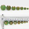 Fiasrel Flower-glazed round bead ceramic beads