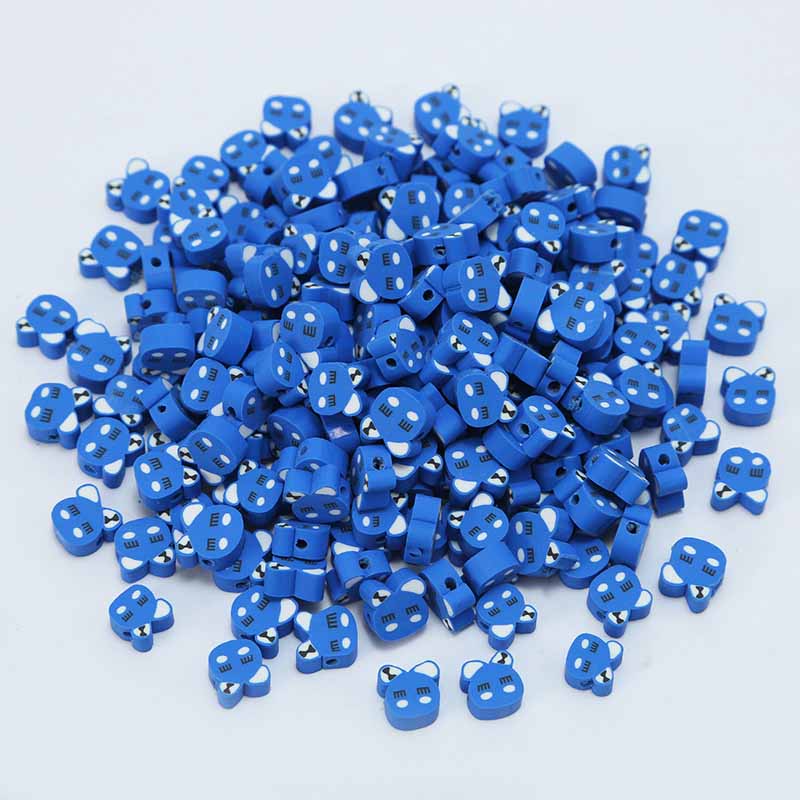 Fiasrel Cartoon bear soft clay beads