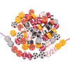 Fiasrel 50pcs Soft ceramic beads for sports balls