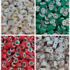 Fiasrel 1000pcs Christmas series soft clay beads
