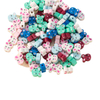 Fiasrel 200pcs Colorful little rabbit soft clay beads