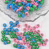 Fiasrel 100pcs Cute anime character Soft clay beads