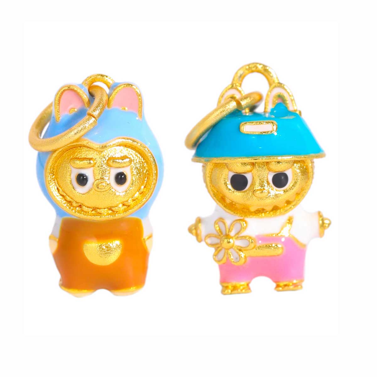 Fiasrel DIY Cartoon Labub pendant