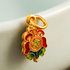 Fiasrel DIY Painted cloud bamboo joint pendant