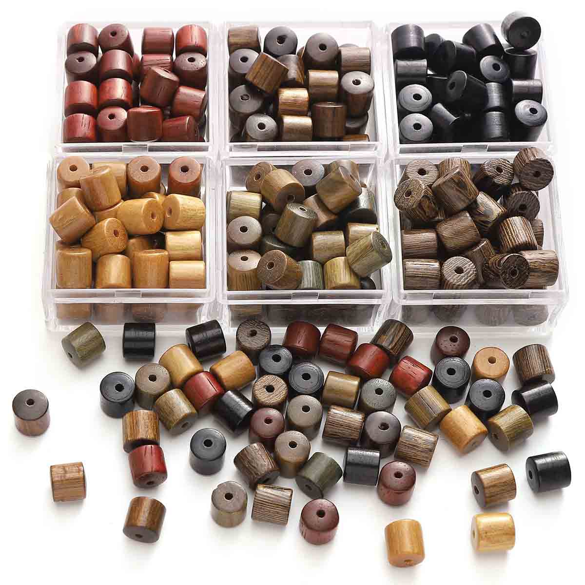 Fiasrel Natural sandalwood scattered beads
