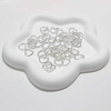 Fiasrel 10pcs Embossed opening ring accessories