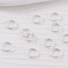 Fiasrel 100pcs 18k gold-plated patterned open ring