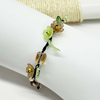 Fiasrel Women's Trendy Beaded Bracelet Handwoven Flower bracelet
