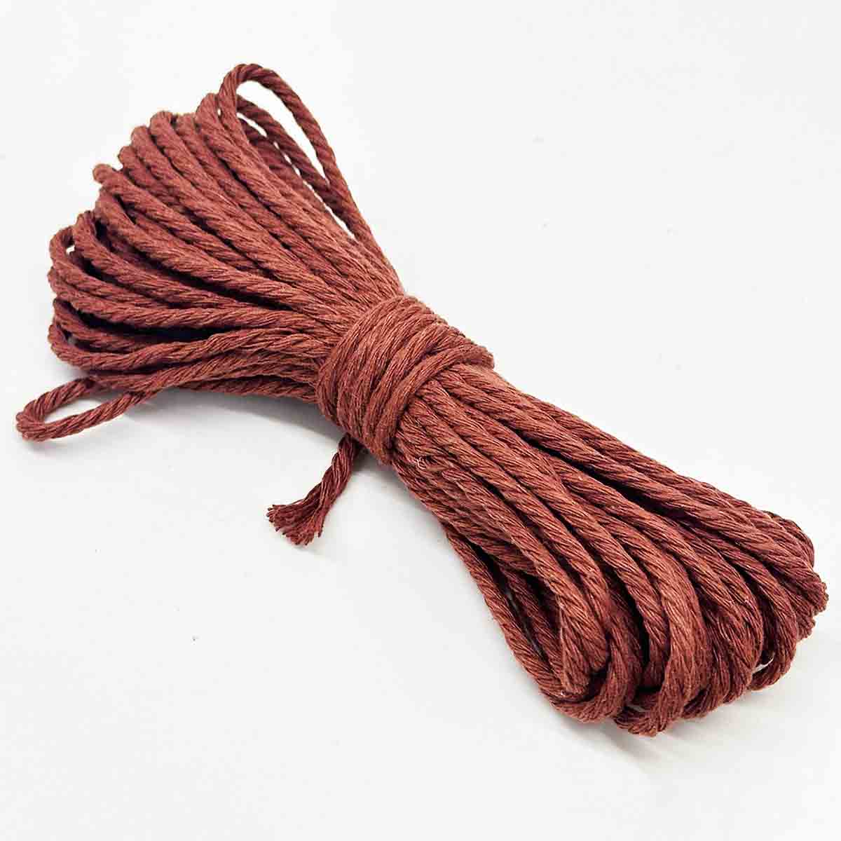 Fiasrel 3mm 42pcs 10yards/pcs Twisted Cotton String Rope Macrame Twine Cord Kit