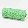 Fiasrel 3mm 110Yards Twisted Cotton String Rope Macrame Twine Cord