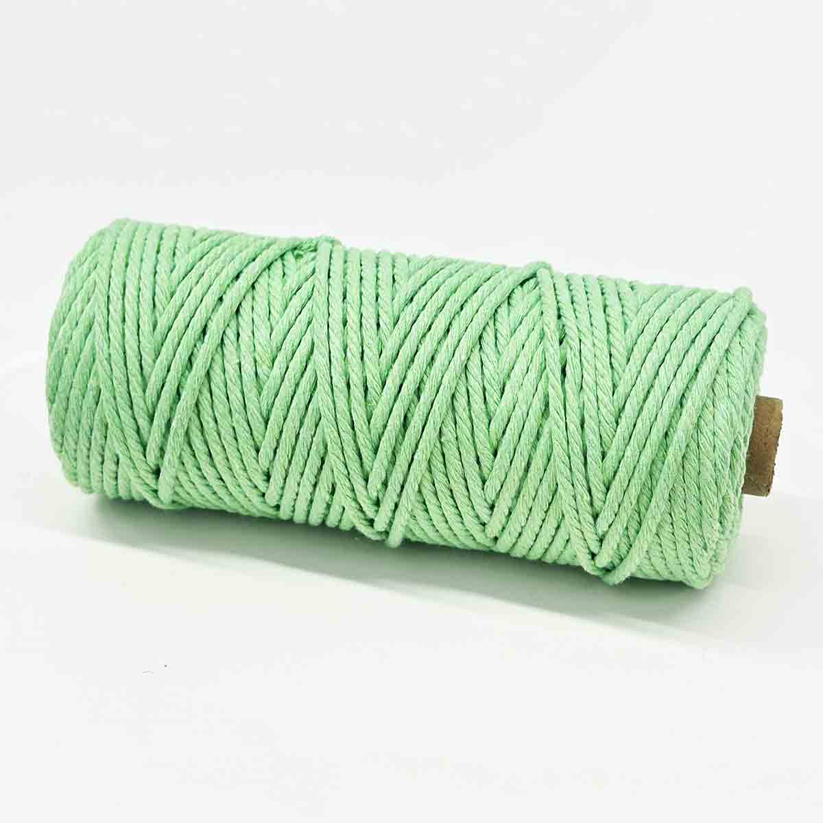Fiasrel 3mm 110Yards Twisted Cotton String Rope Macrame Twine Cord
