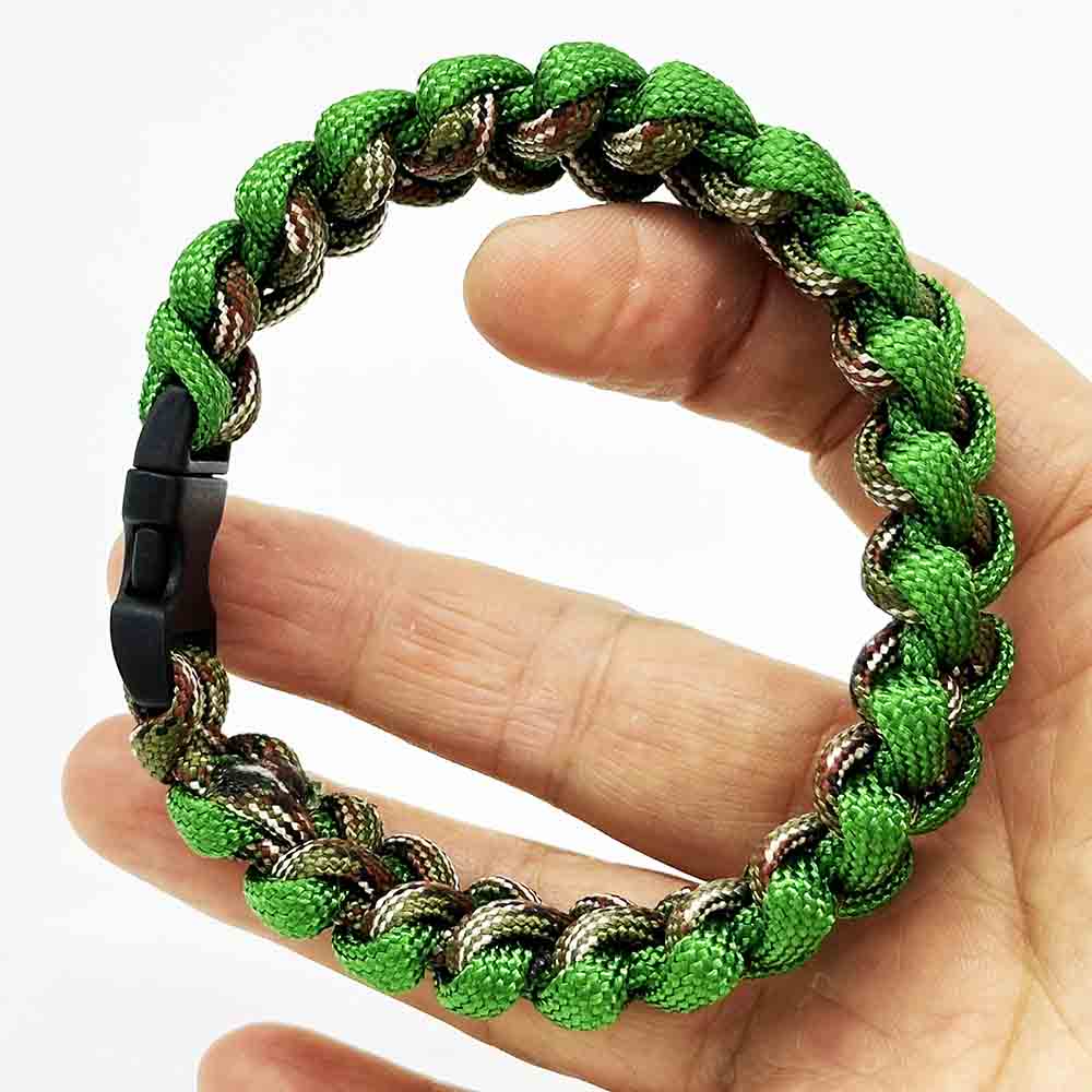Fiasrel Creative Gifts Nylon Braided Bracelets 550 Paracord Survival Bracelet for Men Gift