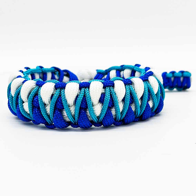 Fiasrel Arachute 550 Cord 7 Strands Twisted Nylon Rope Handmade Paracord Trendy Braided Bracelet