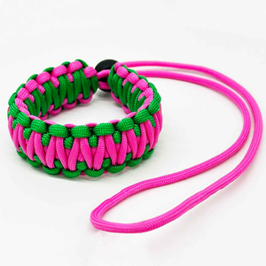 Fiasrel Adjustable Handmade Durable 550paracord Camera Wrist Strap