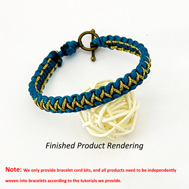 Wholesale Custom String Thread Pull Close Knot Handwork Woven Thread