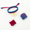 DIY Charm Making Bracelets Thread String Custom Knotted Woven Bracelet Thread String