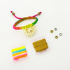 DIY Multicolor Jade Thread Simple Woven Bracelet Hand Rope Supplier
